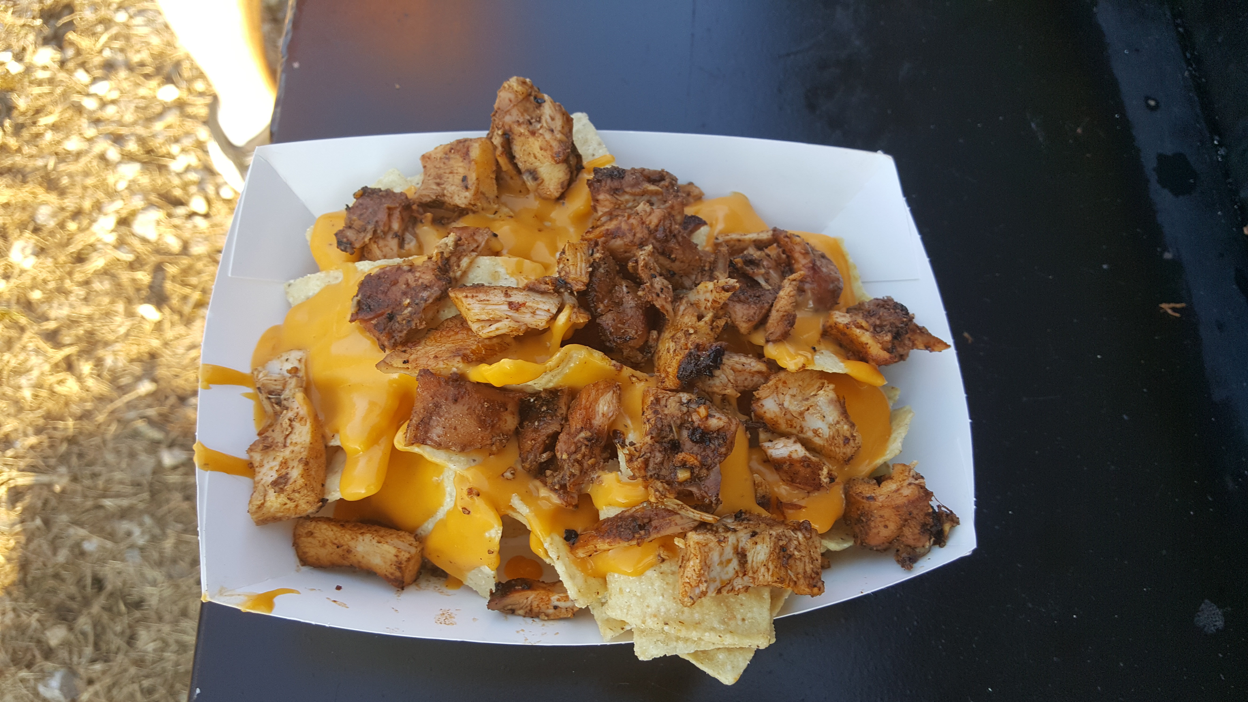 Chicken nachos